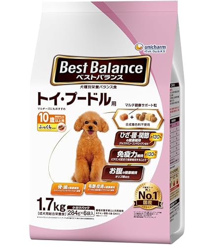 Amazon.co.jp: Best Balance Puffy Dog Food for Toy Poodles, Low Fat